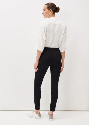 Phase Eight Amina Skinny Trousers Black Australia | LY0973254